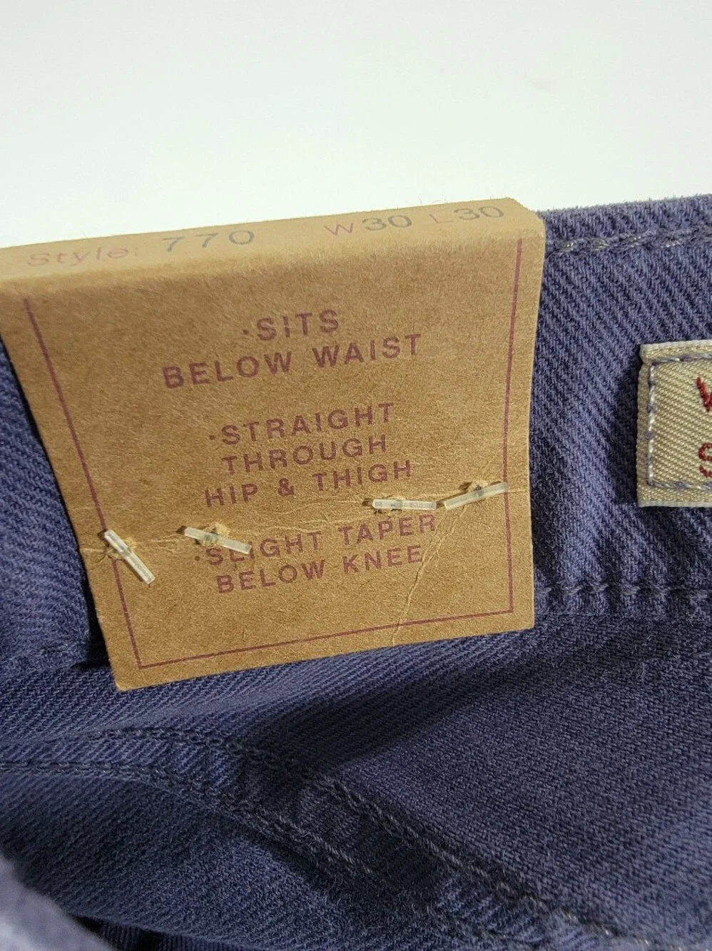 NEW J. Crew Men's 770 Straight Fit Stretch Jeans Gray Blue 30X30 NWT Denim